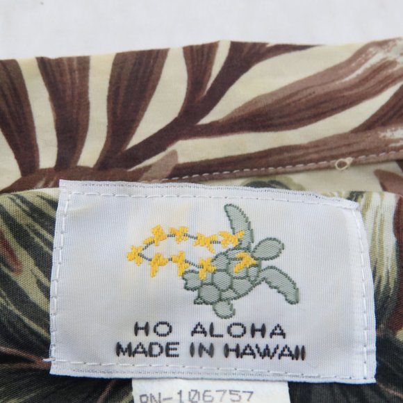 Retro Hawaiian Shirt - By Ho Aloha - Vibrant Floral Theme - Men's 2 XL - Picture 10 of 11